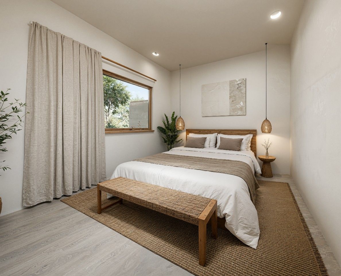Apartment bedroom